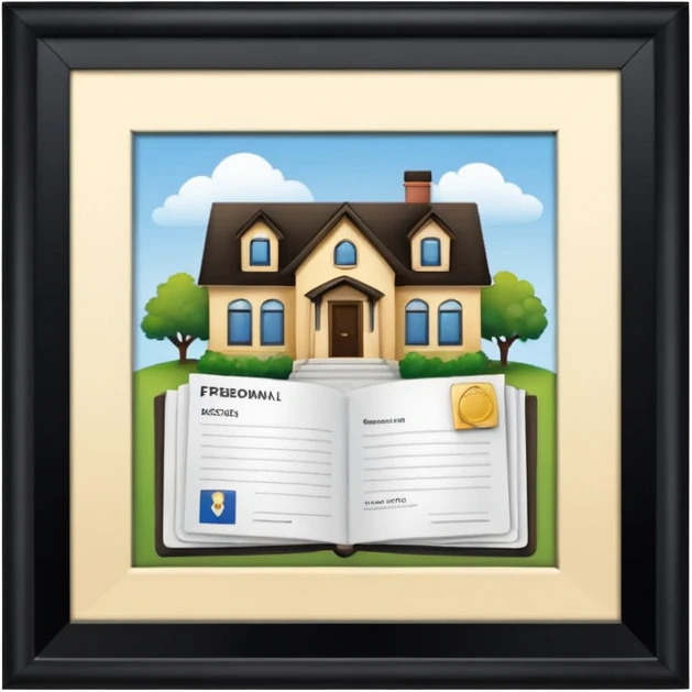 documents and personal license deuda casa emoji