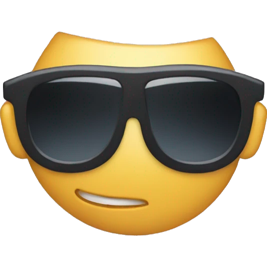  pulling down sunglasses in suspicion  emoji