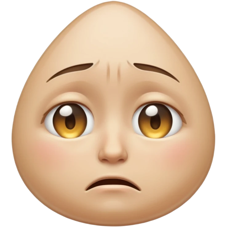 crying face emoji, clear teardrop, expressive emoji