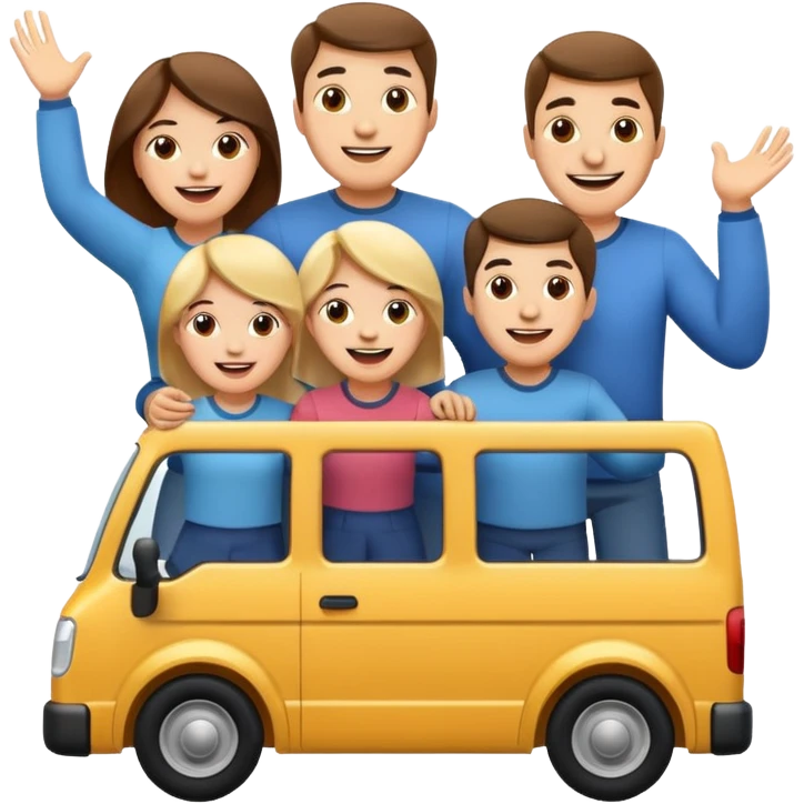 Moving familt emoji