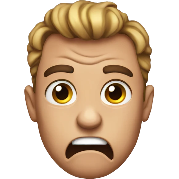 Mad at you  emoji