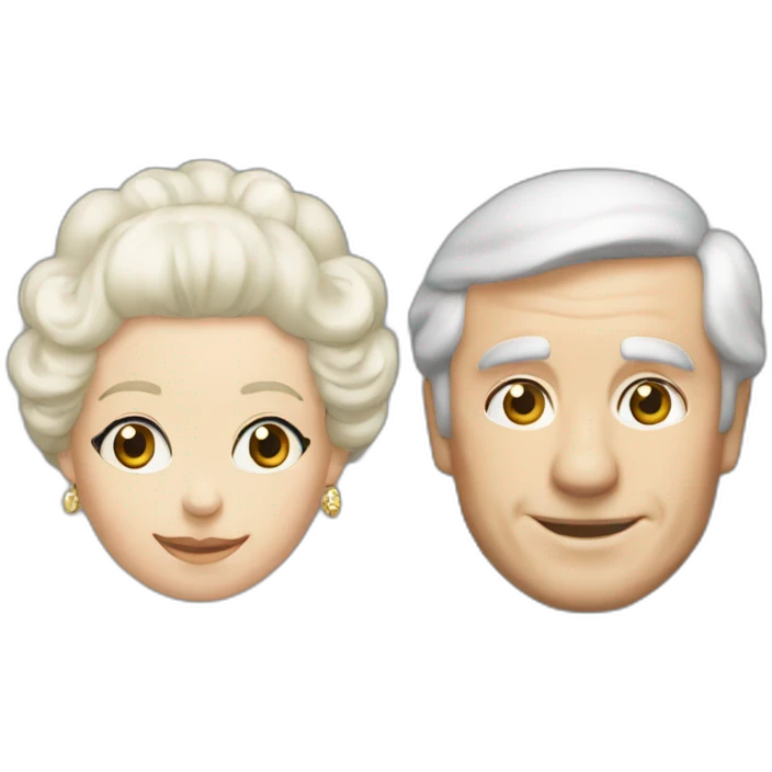 Charles III and Camilla emoji