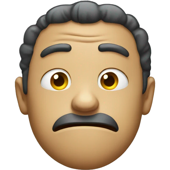 Sad, happy, mad emoji