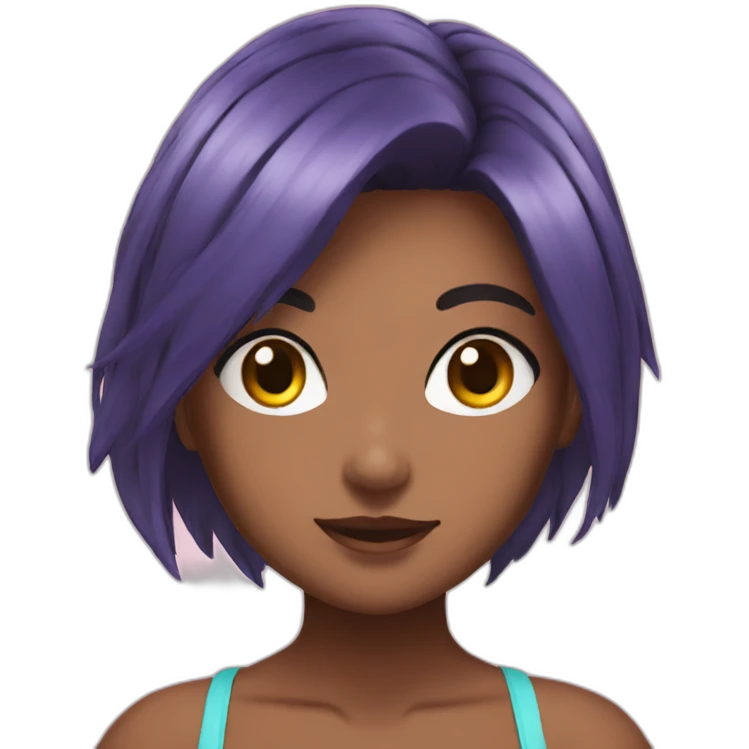 bikinu anime girl emoji