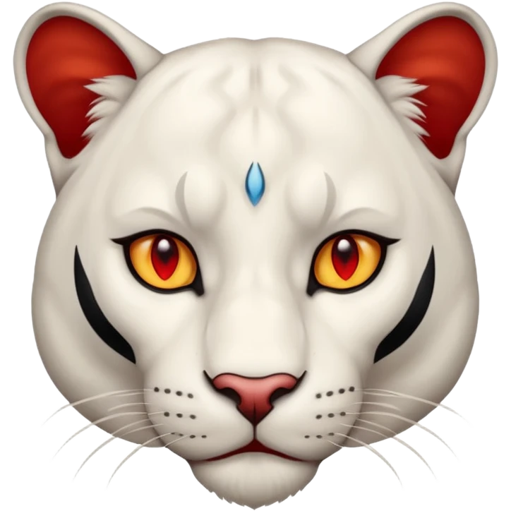 white panther emoji. As one would see on discord, that looks like Samuel Ayers from "The Smoke Room". make sure his eyes are red NO RED EARS, like the image emoji