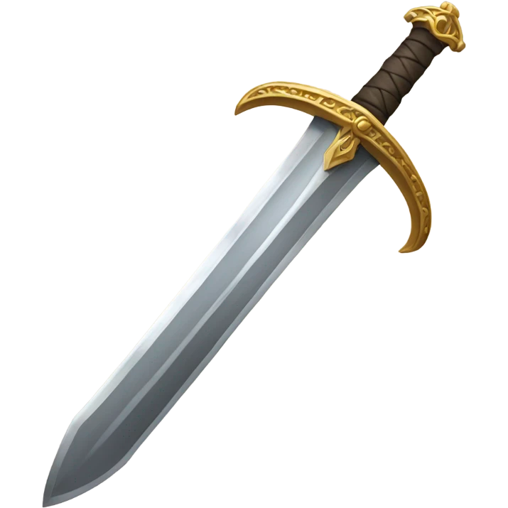 A sword emoji