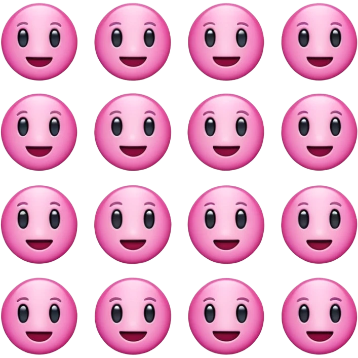Pink cute emojis emoji
