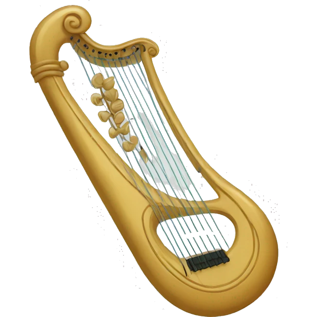 Lyre emoji