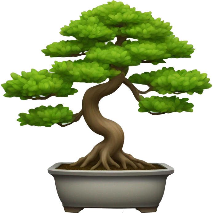 Bonsai plant  emoji