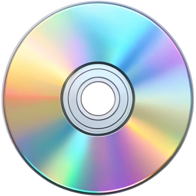 compact disc CD emoji