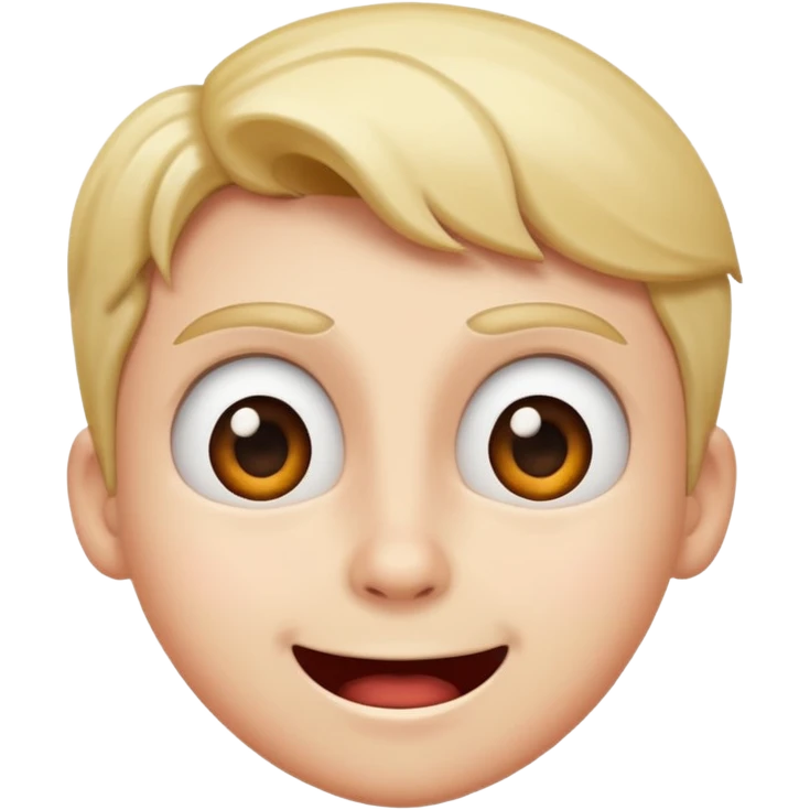 Smiley😎 takes off his glasses, and under them is such a face😳 emoji