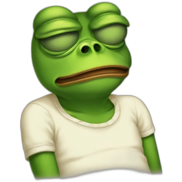 pepe frog sad emoji