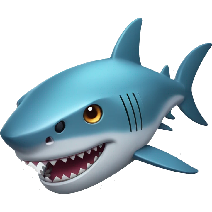 robot shark emoji
