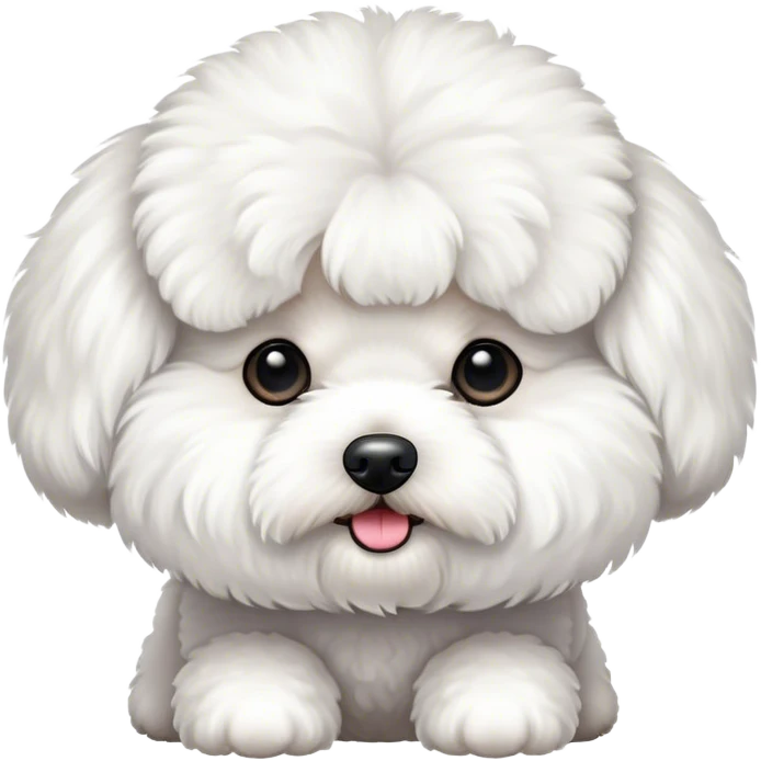 Bichon frise emoji