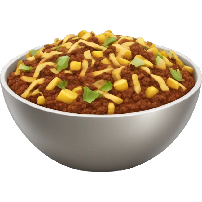 Chipotle bowl emoji