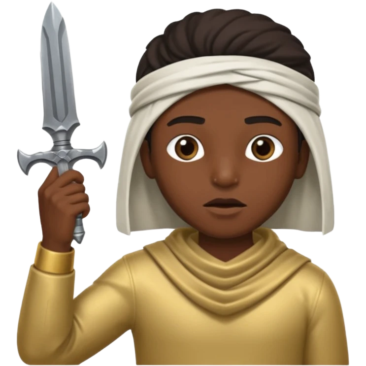 Singe bouche sa bouche avec un main et dans l’autre une arme sur la tampe emoji