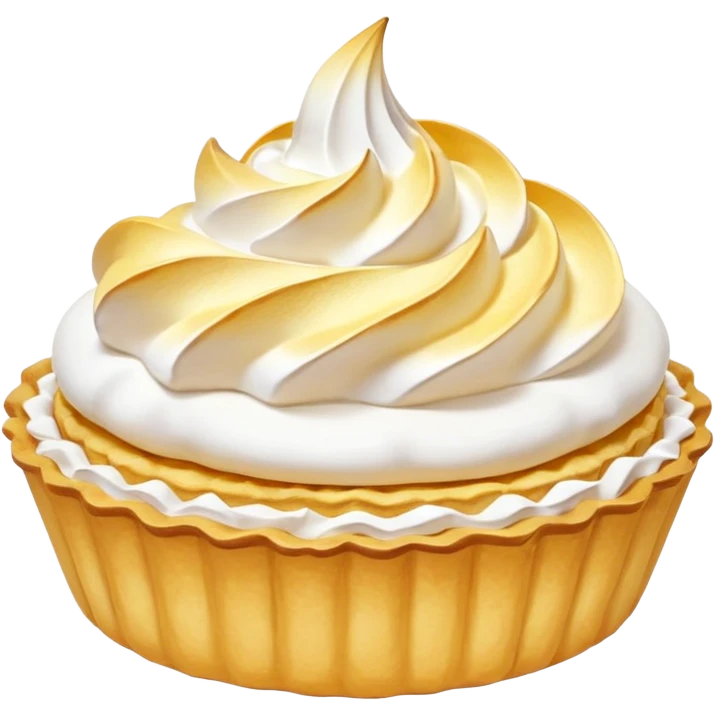 Lemon tartlet with meringue on top emoji