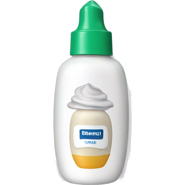 depilatory cream bottle emoji