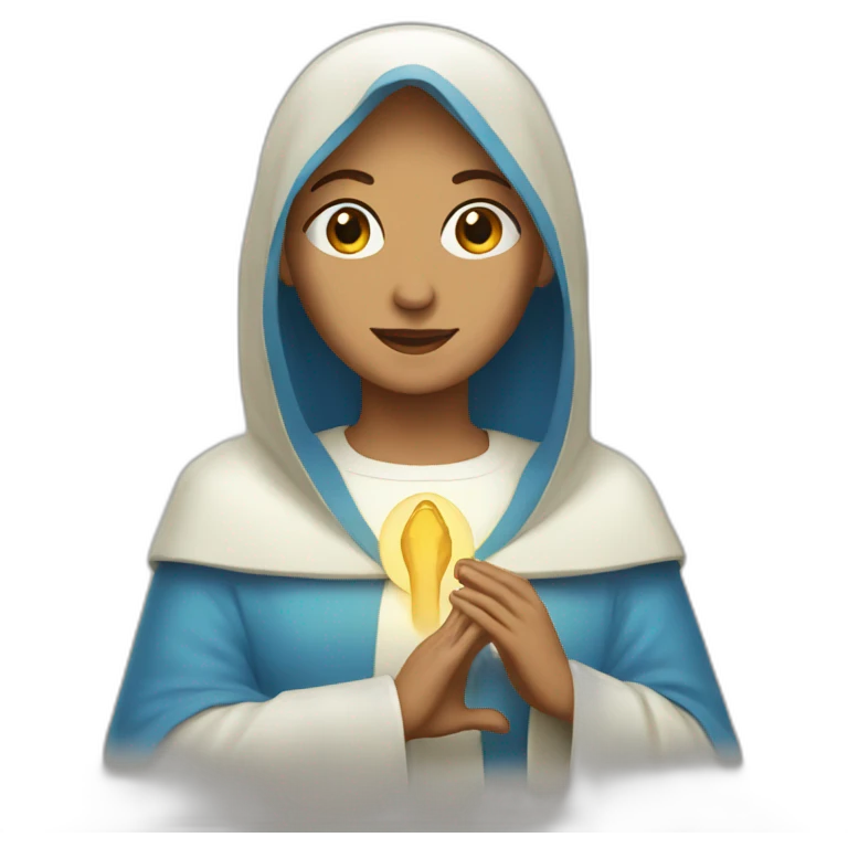 Holy mary emoji