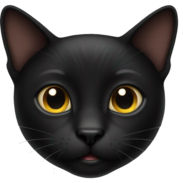 Black cat emoji