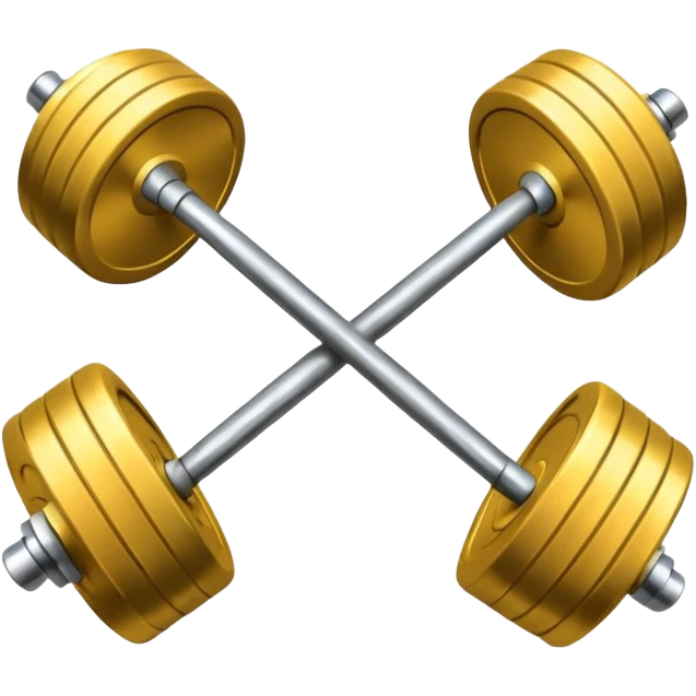 barbell silver emoji