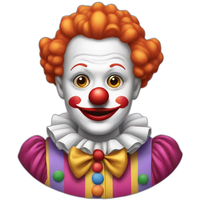clown with collar emoji