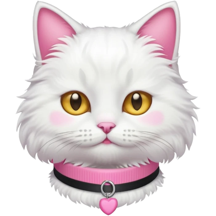 pink collar hati emoji