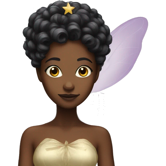 black fairy emoji