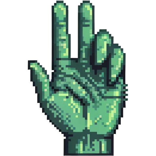 the bloodlines we are the ones hand symbol emoji