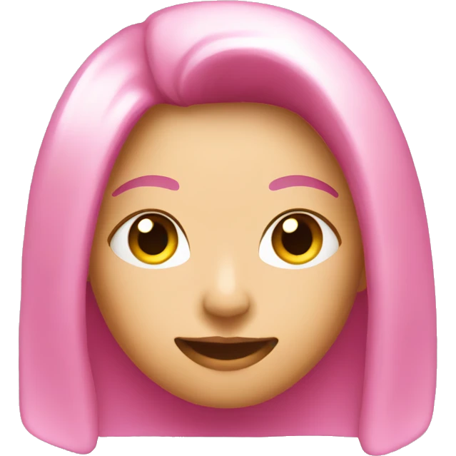 Shine pink  emoji