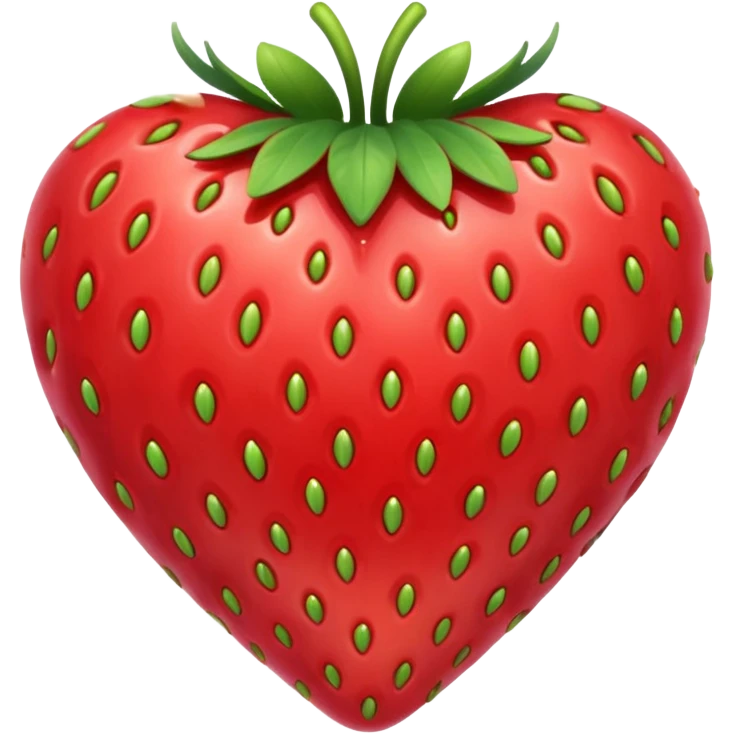 strawberry heart emoji