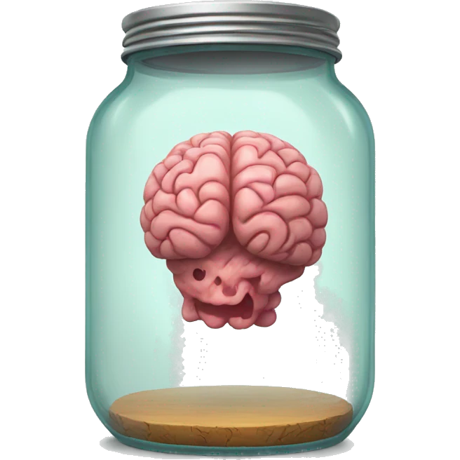 brains in a jar emoji