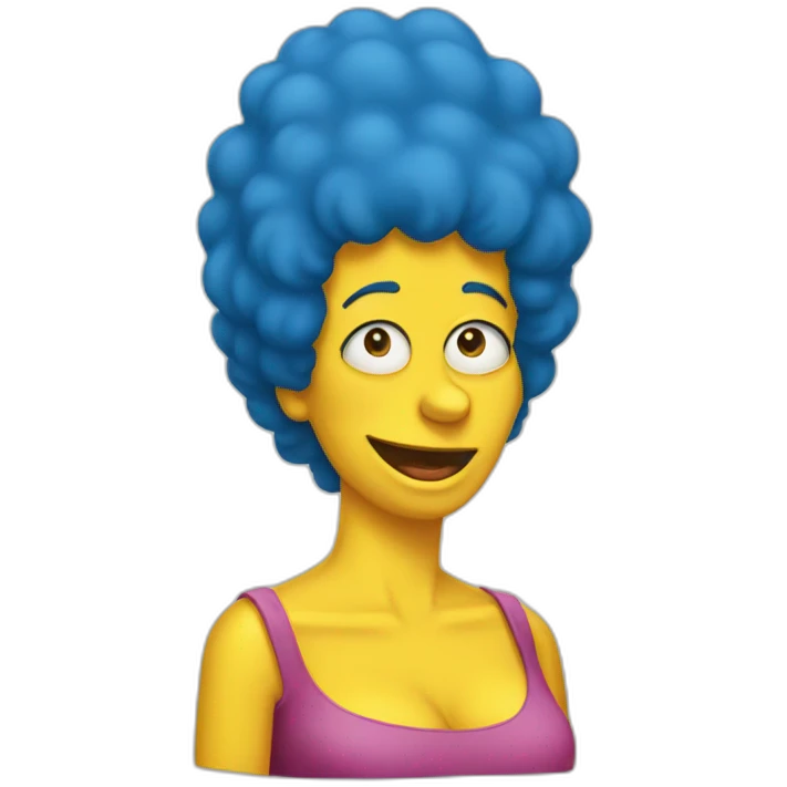 Marge simpson emoji