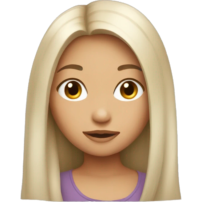 girl with long hai emoji