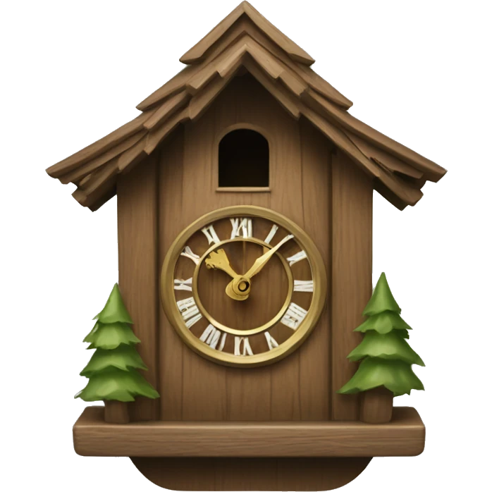 Cuckoo clock emoji