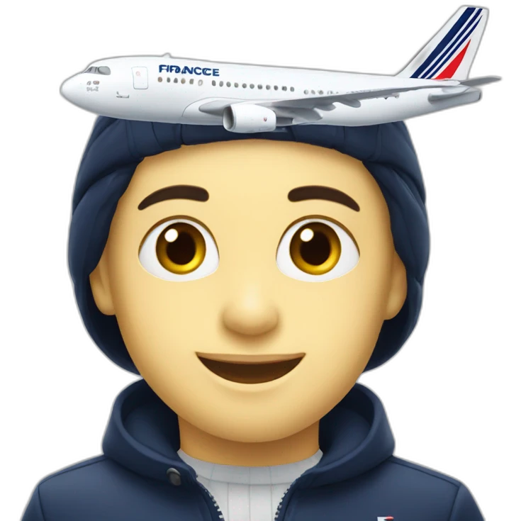 plane from air france emoji
