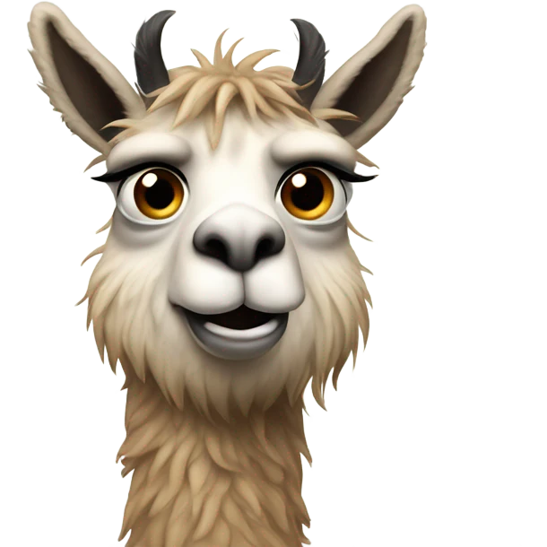 upsest lama emoji