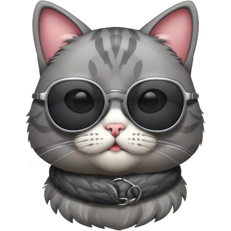 Cat wearing sunglasses emoji