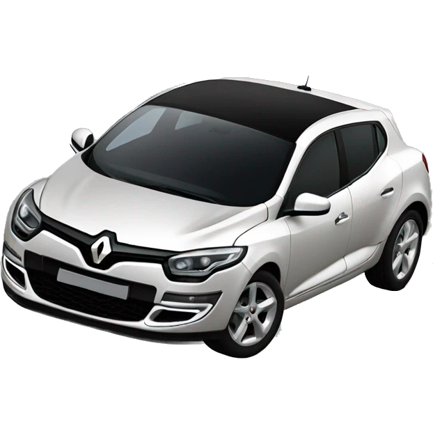 Black Renault megane 4 emoji