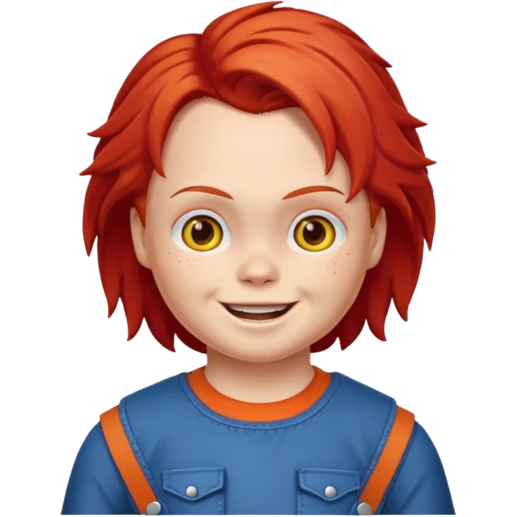 Un emojin de chuky emoji