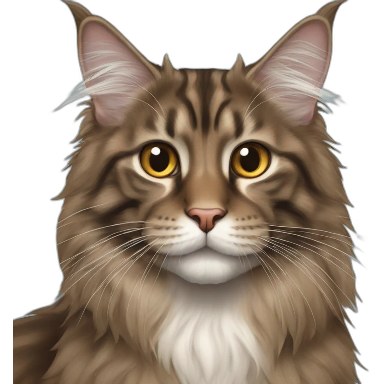Maine coon brun emoji