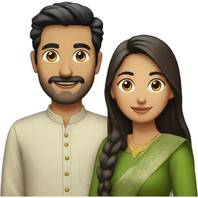 PAKISTANI COUPLE emoji