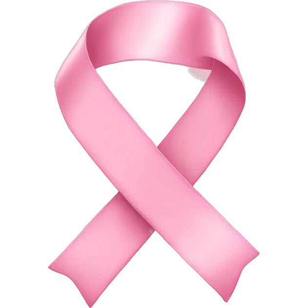 Baby pink ribbon emoji