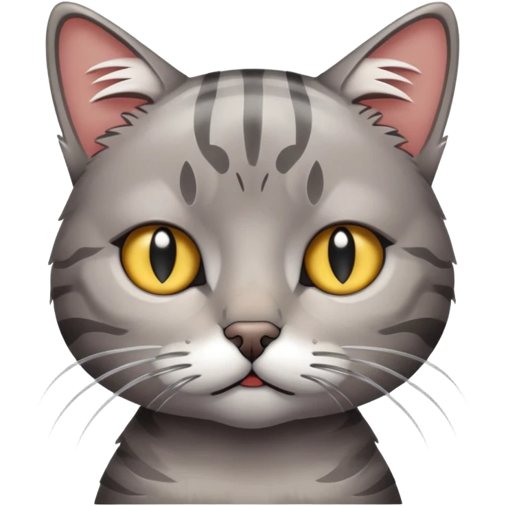 Кот страдалец emoji