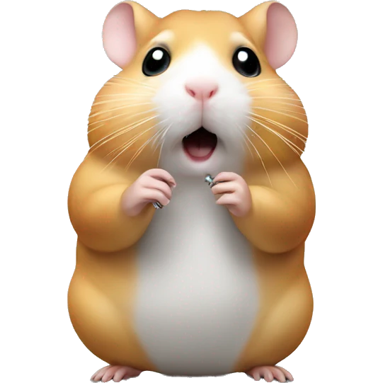 hamster Vaping emoji