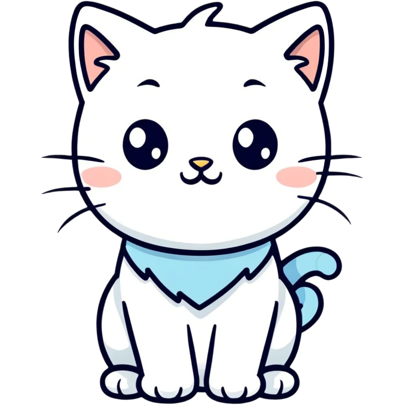 Freezing kitty emoji