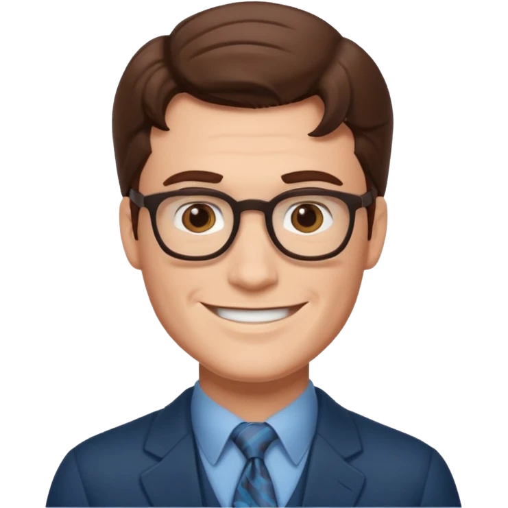 clark kent smiling  emoji