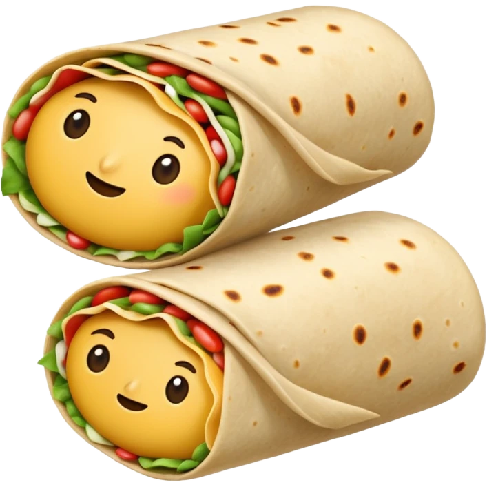 Bean burrito emoji