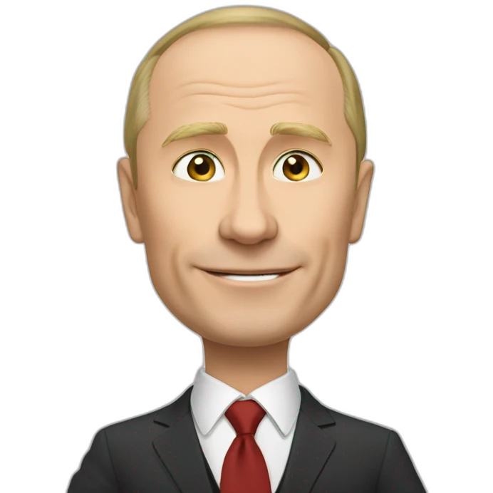 Putin dando beleza emoji