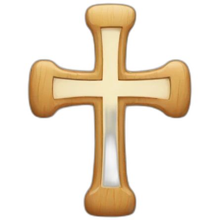 Croix simple emoji